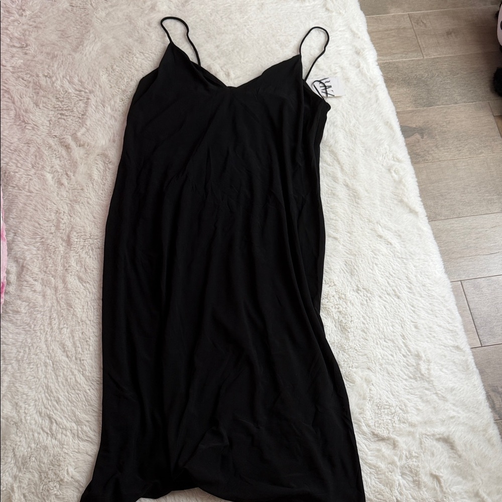 Zara Black Midi Dress